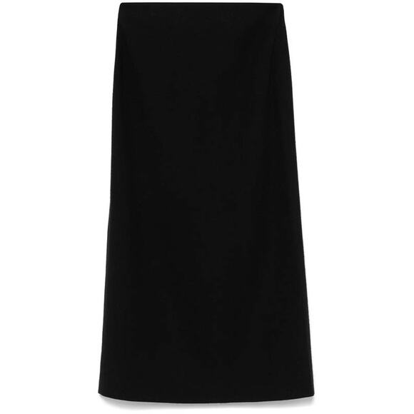 THE ROW Ikko 100% Cashmere Skirt in Black XXS - Picture 5 of 5